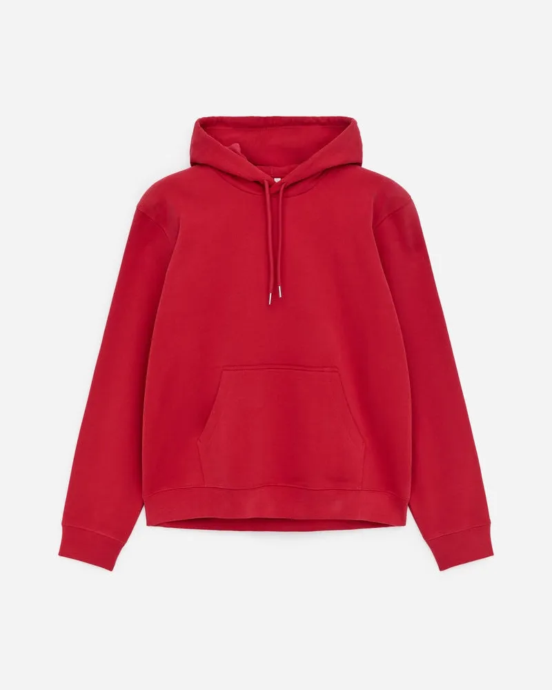 Arket Sweatshirt Mit Kapuze -Rot Rot