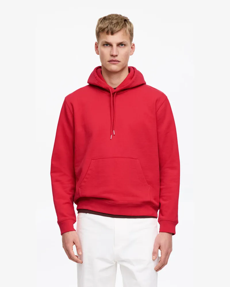 Arket Sweatshirt Mit Kapuze -Rot Rot