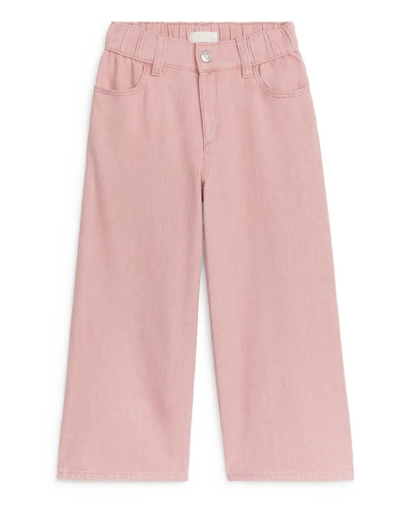 Arket Weite Jeanshose - Rosa Altrosa