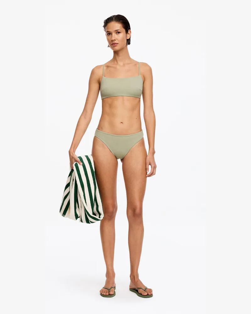 Arket Sportliches Bikinioberteil -Beige Beige