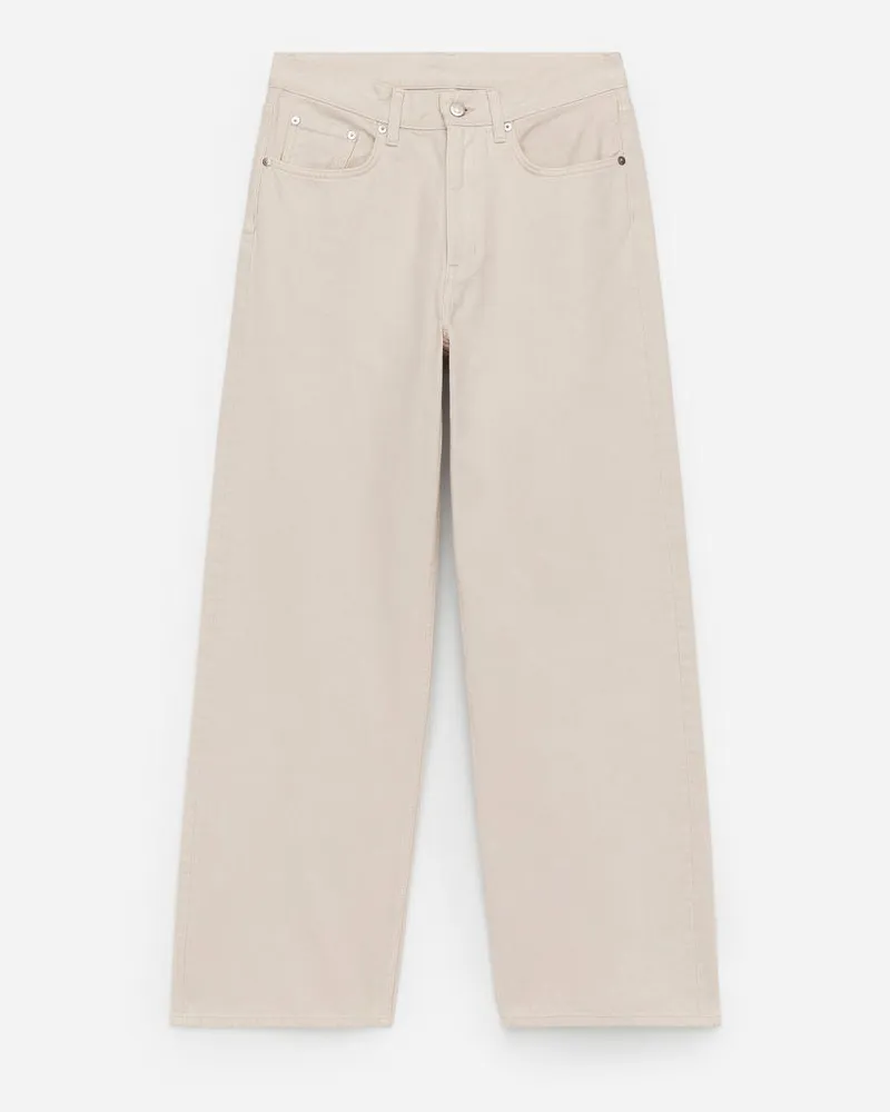Arket CORAL Wide Jeans -Weiß Weiß