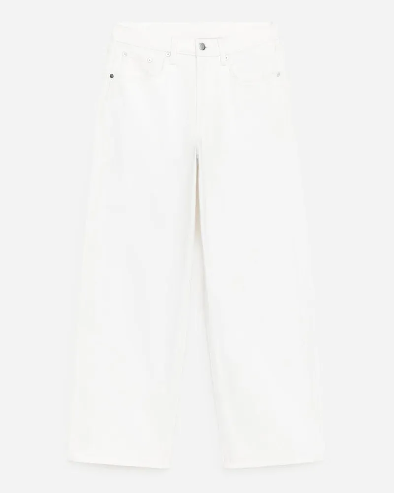 Arket CORAL Wide Jeans -Weiß Weiß