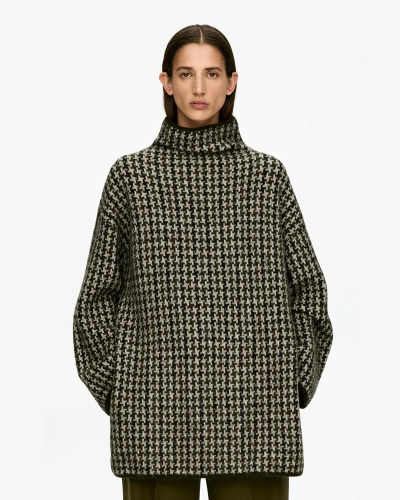 Arket Pullover In Jacquardstrick -Beige Beige