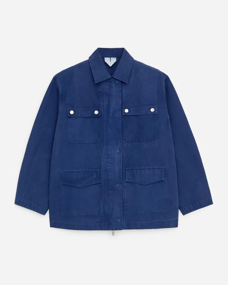 Arket Workwear-Jacke -Blau Blau
