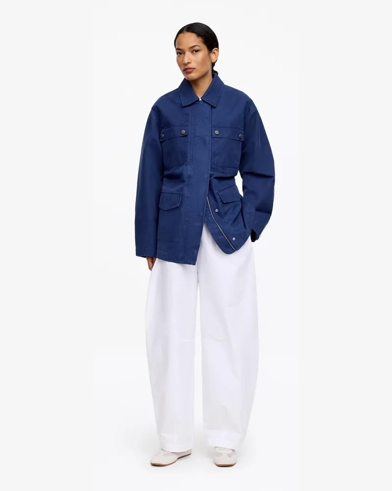 Arket Workwear-Jacke -Blau Blau