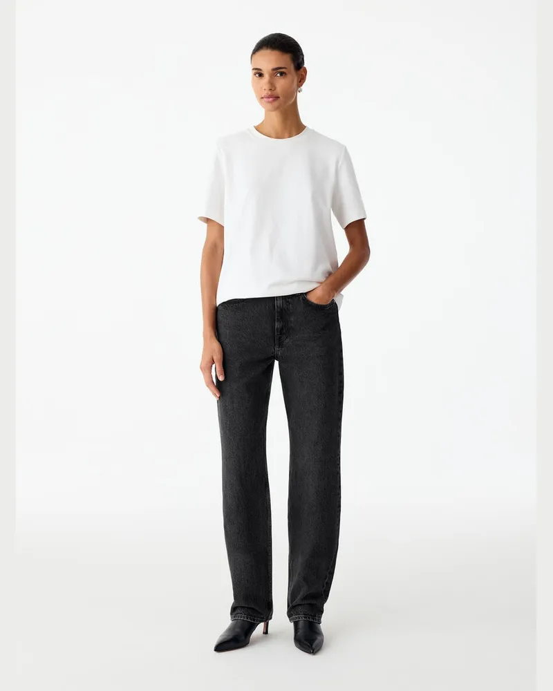 Arket IVY Slim Jeans -Schwarz Schwarz