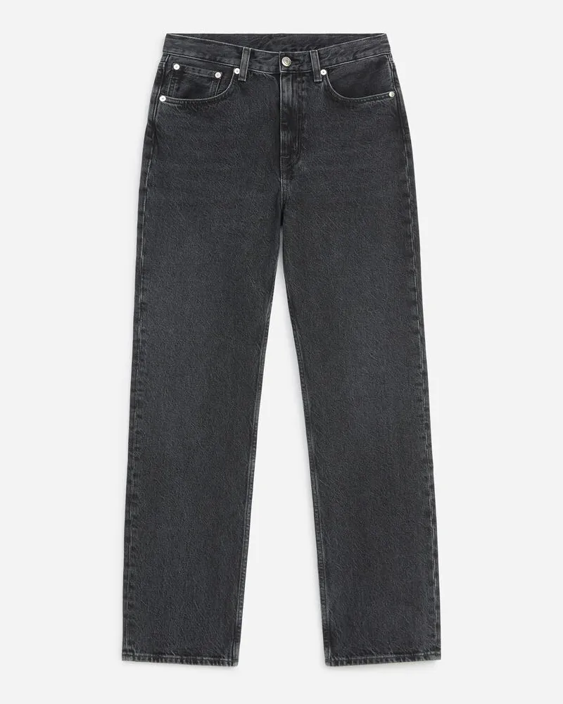 Arket IVY Slim Jeans -Schwarz Schwarz