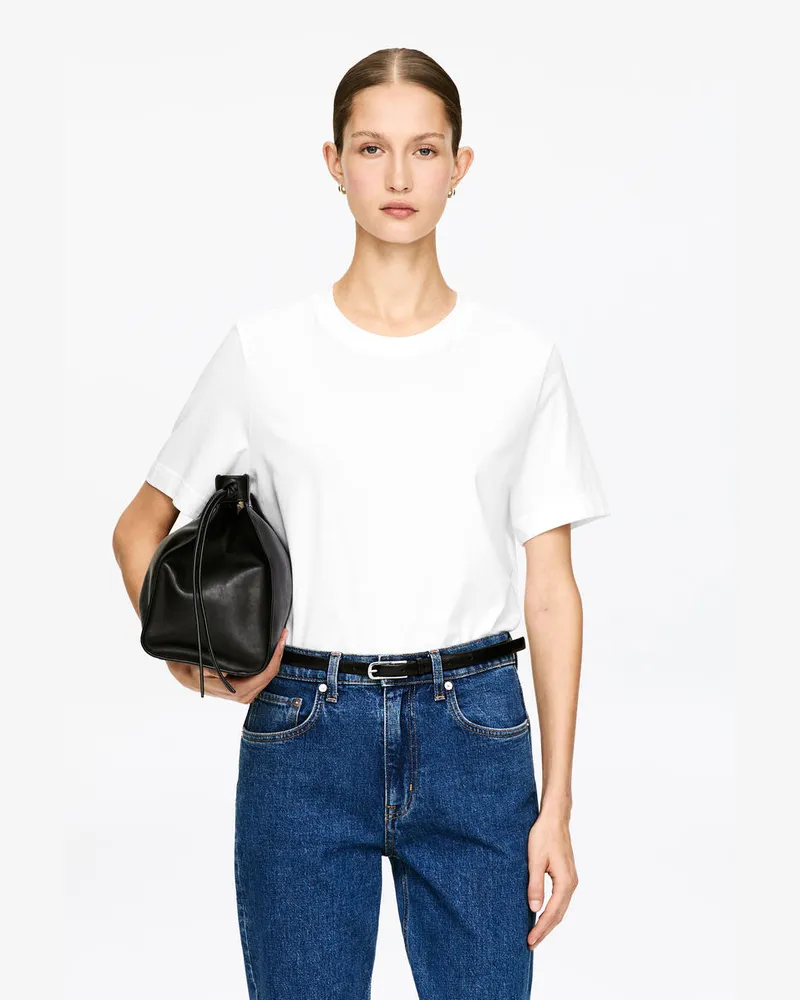 Arket LILY Charakteristisches T-Shirt -Weiß Weiß