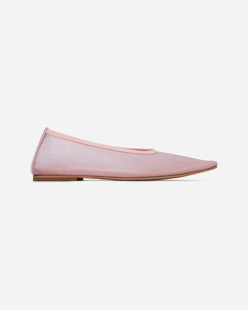 Arket Mesh-Ballerinas -Rosa Rosa