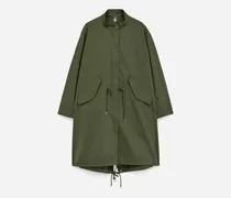 Ungefütterter Fishtail-Parka -Grün