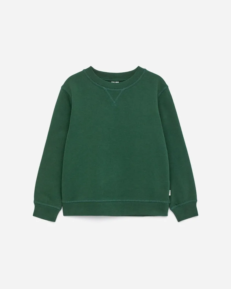Arket Sweatshirt Aus French Terry -Grün Grün