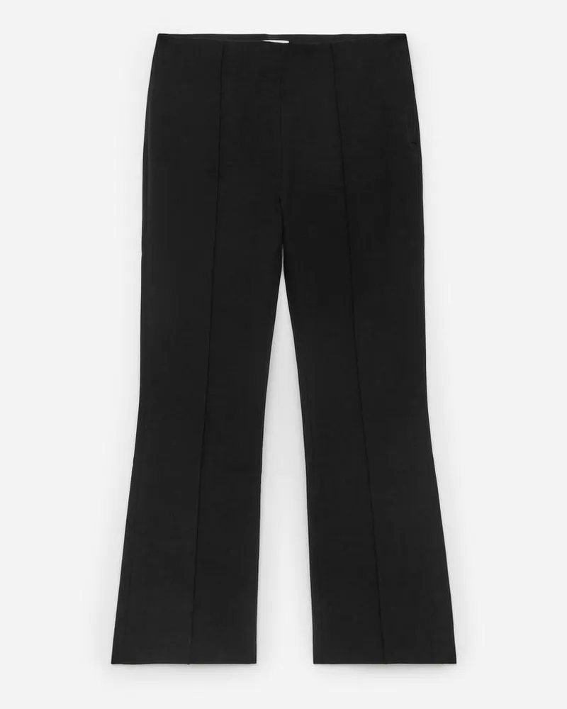 Arket Cropped-Hose Mit Falten - Schwarz Schwarz