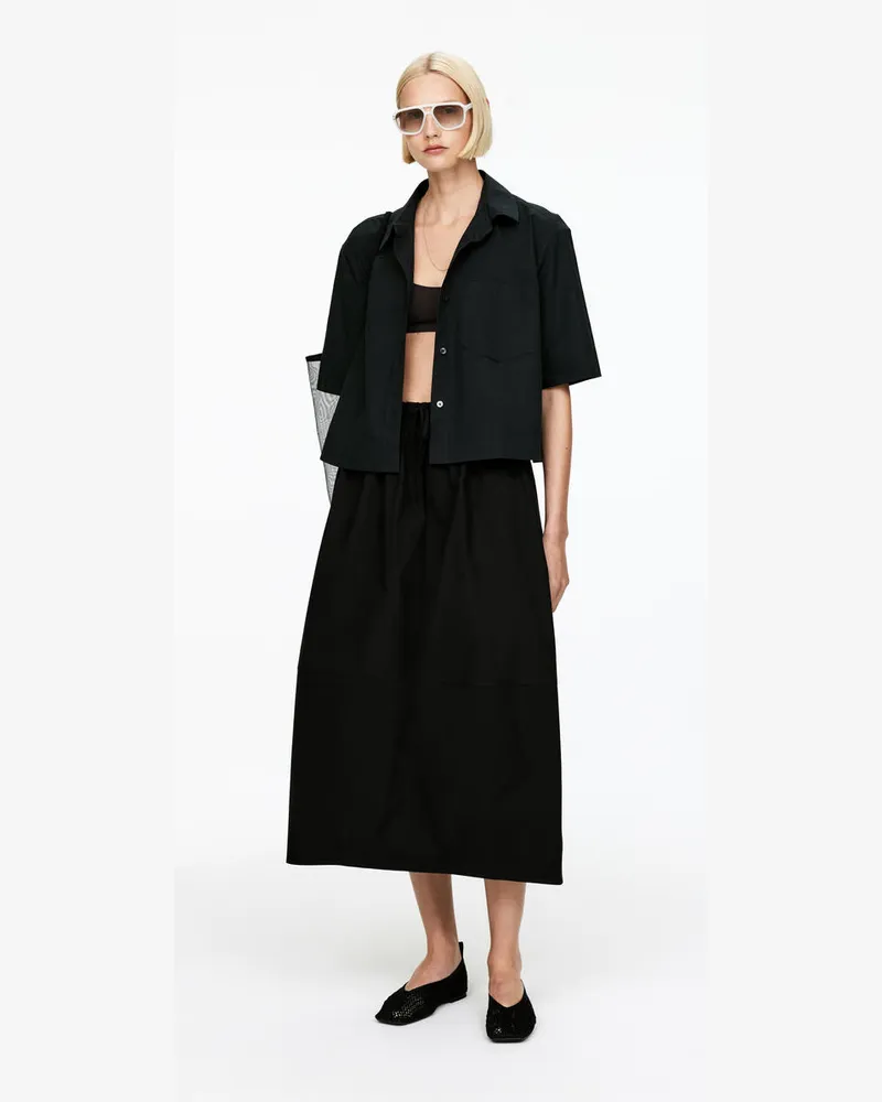 Arket Ballerina Aus Strick -Schwarz Schwarz