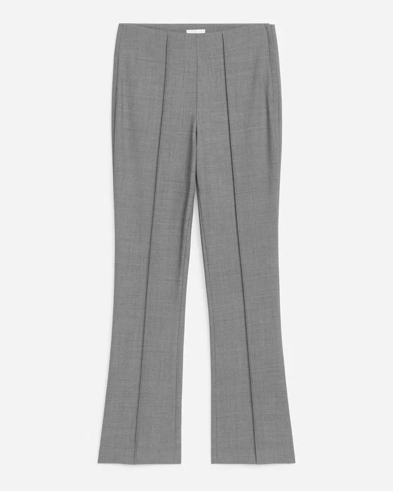 Arket Schmale Hose -Grau Grau