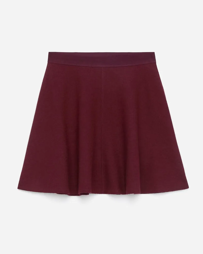 Arket Doubleface-Rock Aus Wollmischung -Rot Rot