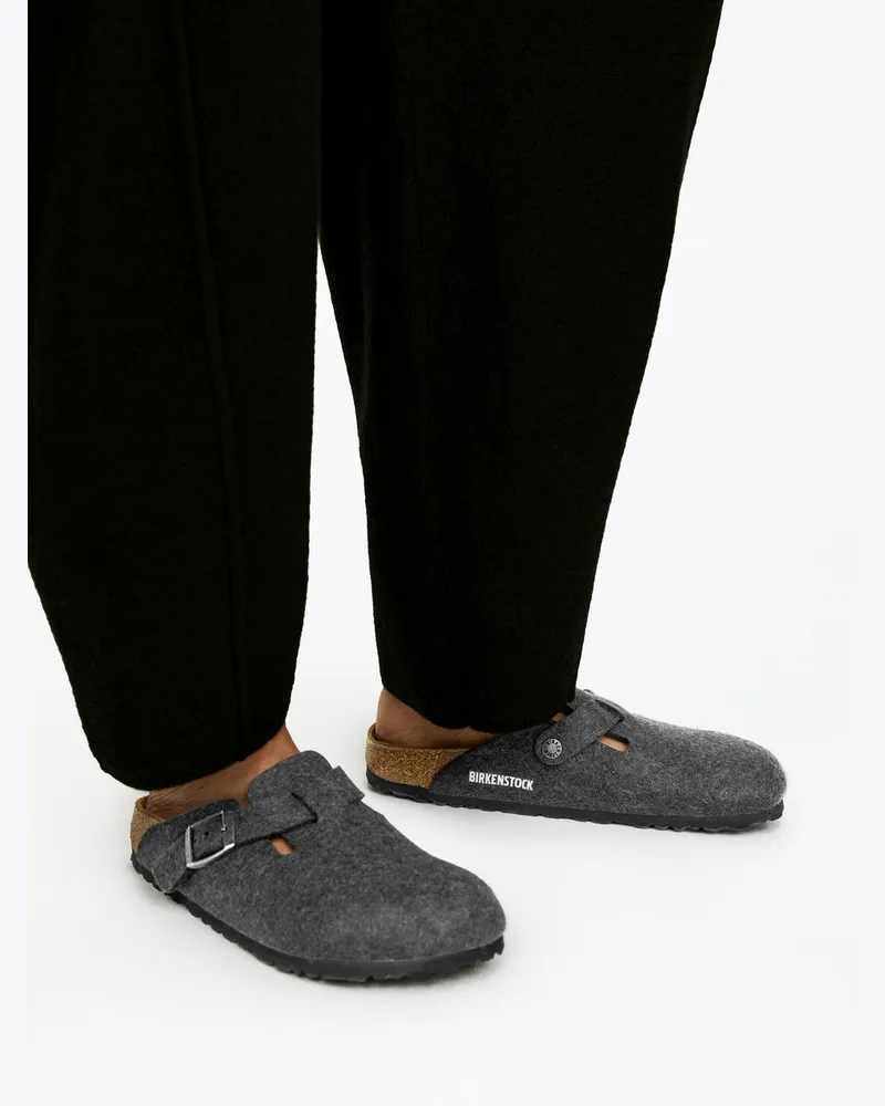 Arket Wollclog Boston Von Birkenstock -Grau Grau