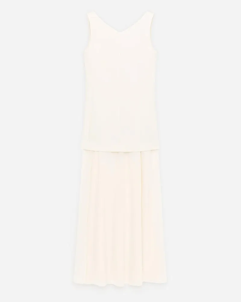 Arket Kleid Mit Tiefer Taille -Beige Beige