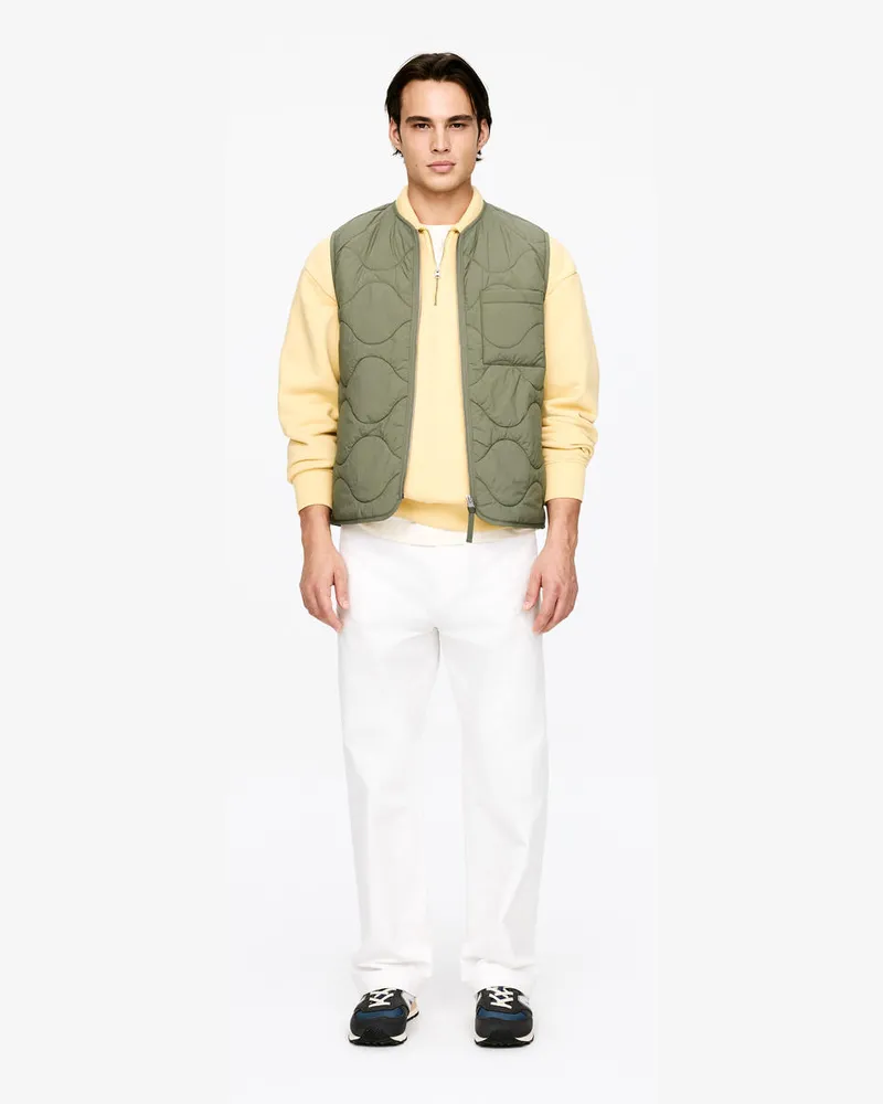 Arket Gesteppte 2-in-1-Liner-Weste -Grün Grün