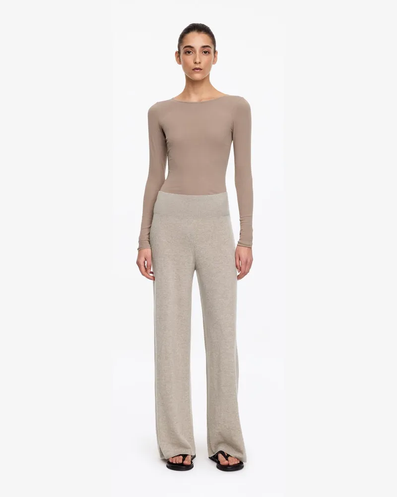Arket Kaschmirhose -Beige Beige