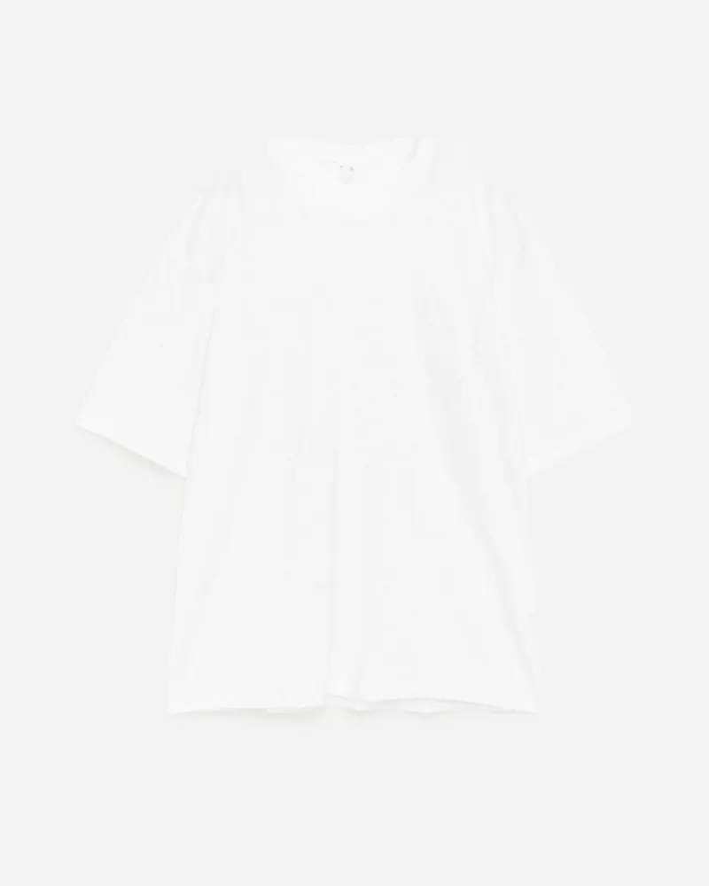 Arket Oversize-T-Shirt Aus Leinen -Weiß Weiß