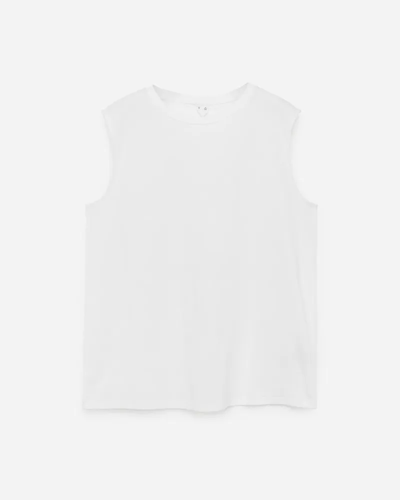 Arket Lockeres Tanktop - Weiß Weiß
