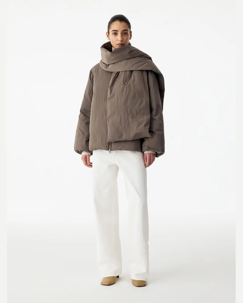 Arket Upcycled Down™ Jacke -Beige Beige