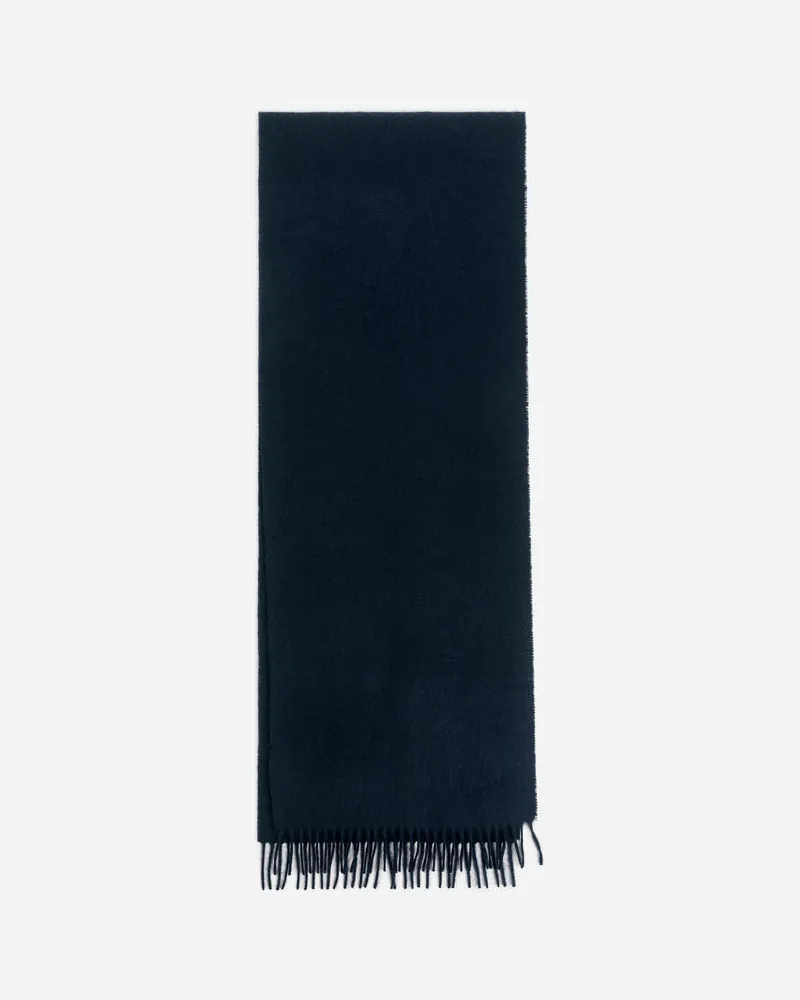 Arket Schal Aus Kaschmir - Blau Dunkelblau