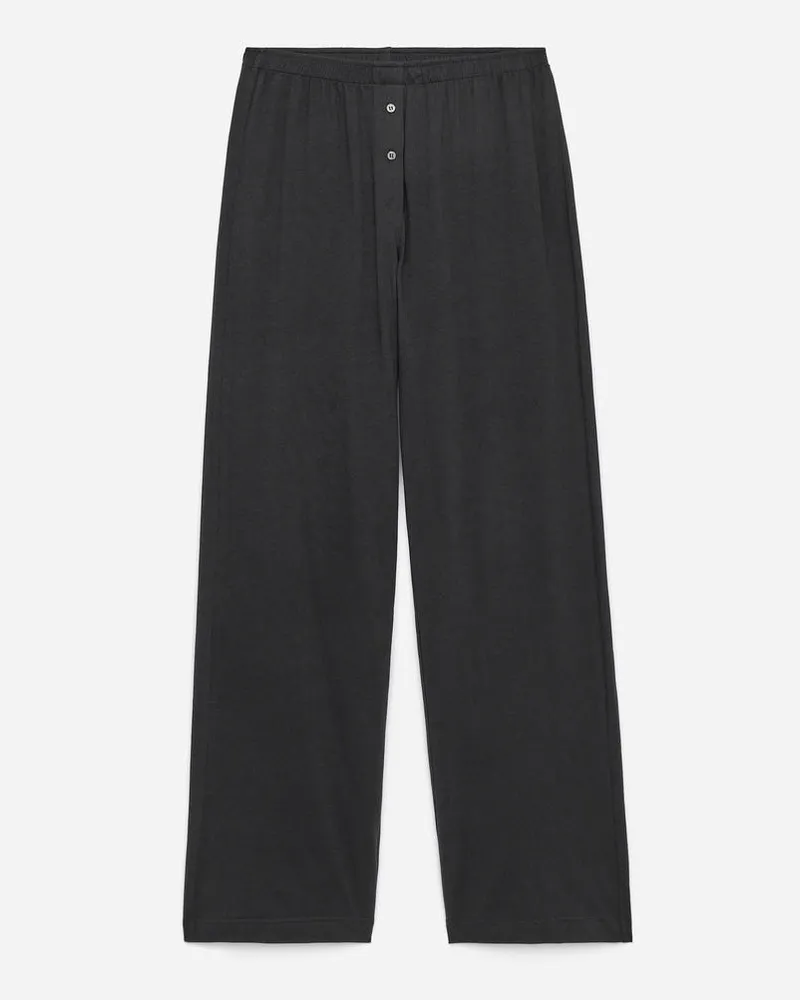 Arket Fließende Hose Aus Baumwollmischung -Grau Grau