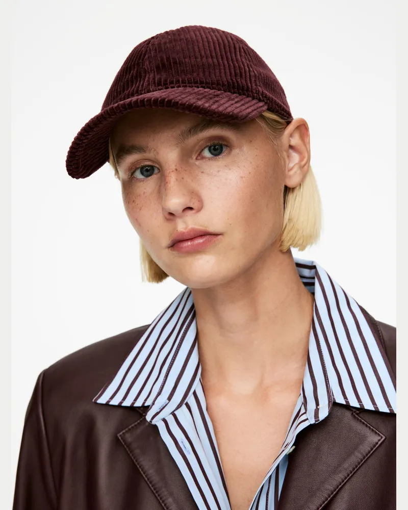 Arket Cord-Cap -Rot Rot