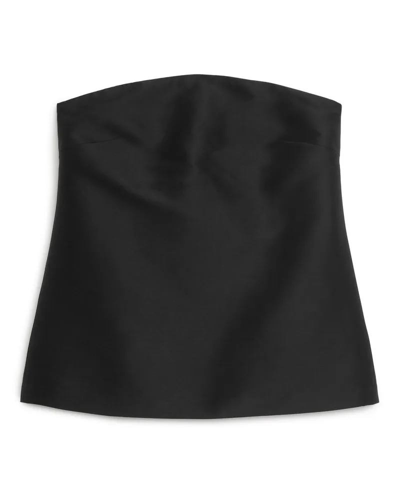 Arket Bustier - Schwarz Schwarz