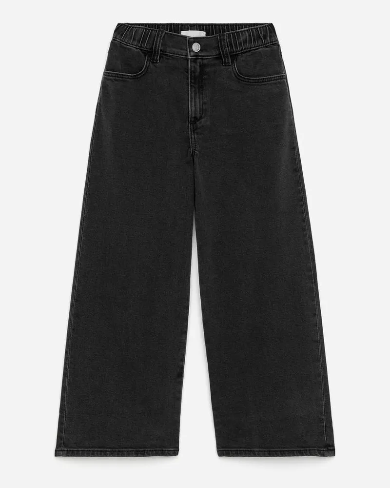 Arket Weite Jeanshose -Schwarz Schwarz