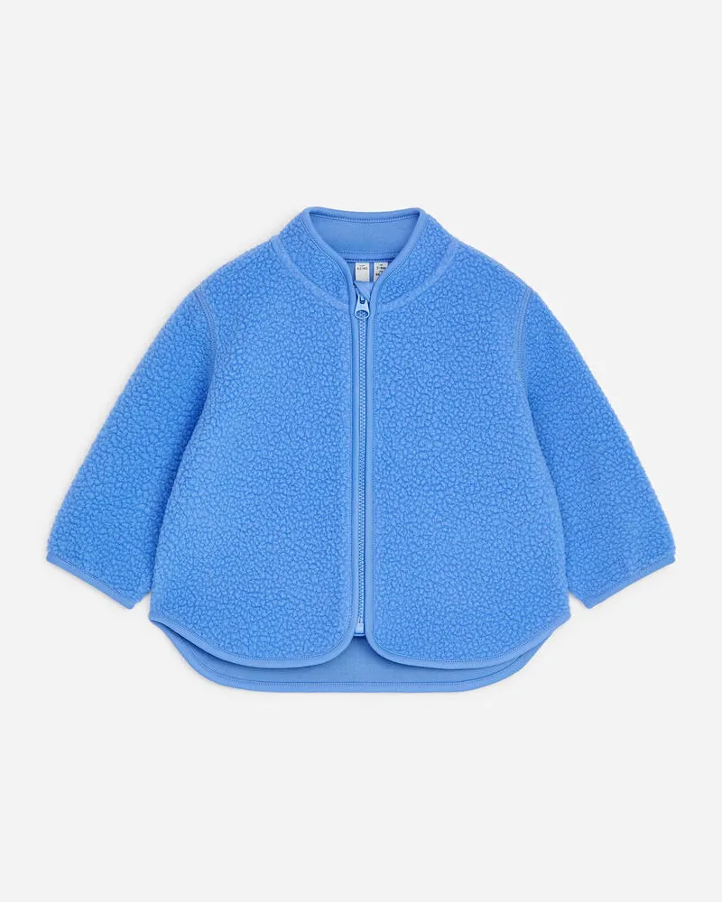 Arket Fleecejacke -Blau Blau