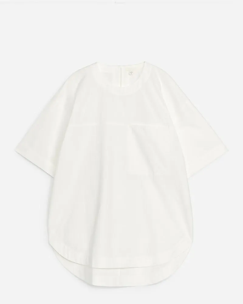 Arket Oversize-T-Shirt -Weiß Weiß