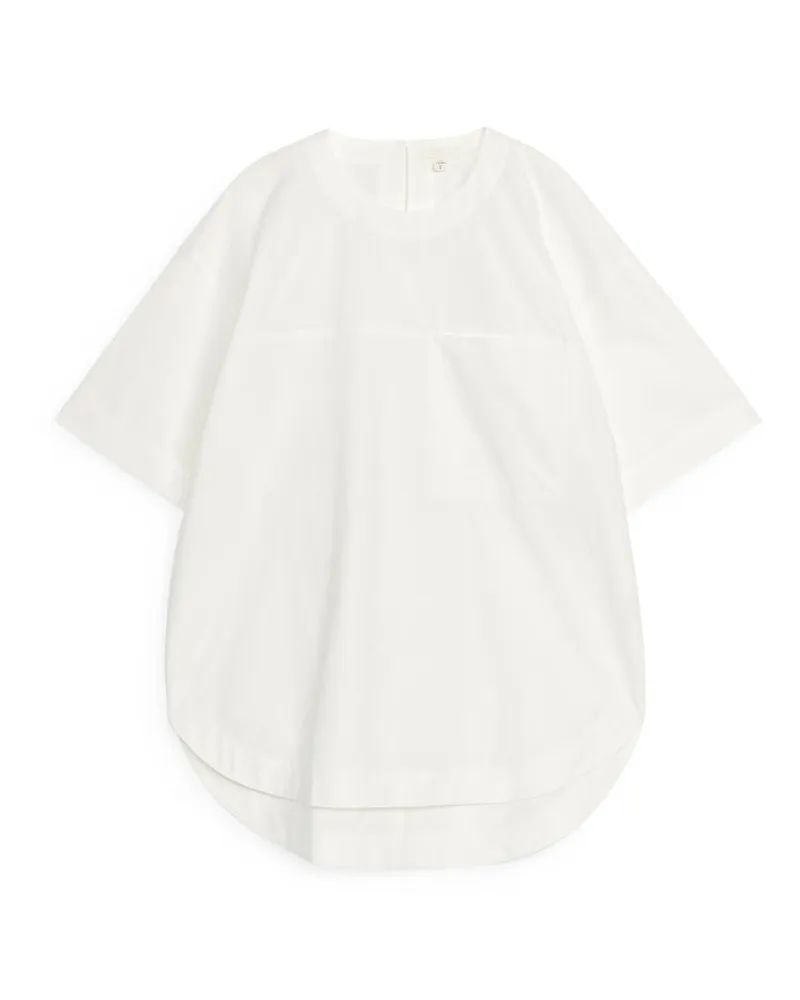 Arket Oversize-T-Shirt - Weiß Weiß