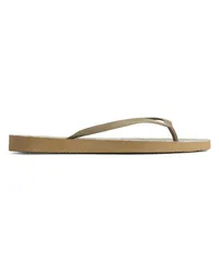 Arket Sleepers Tapered Flip Flops Braun