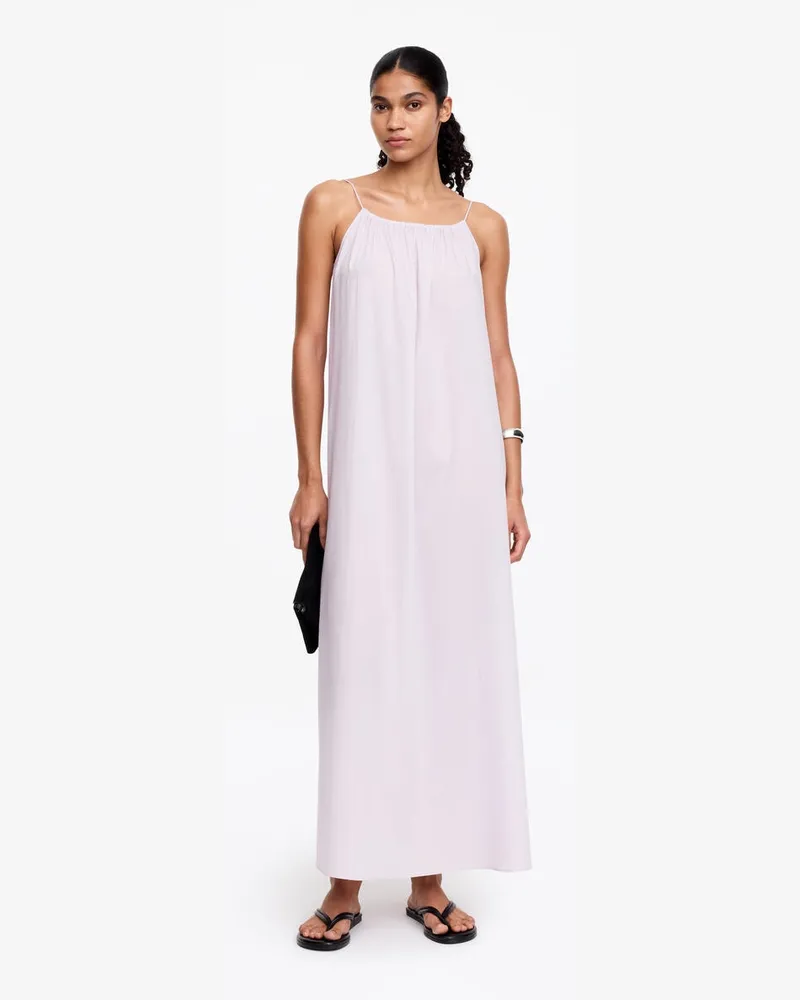 Arket Strandkleid Aus Lyocell Und Baumwolle -Rosa Rosa