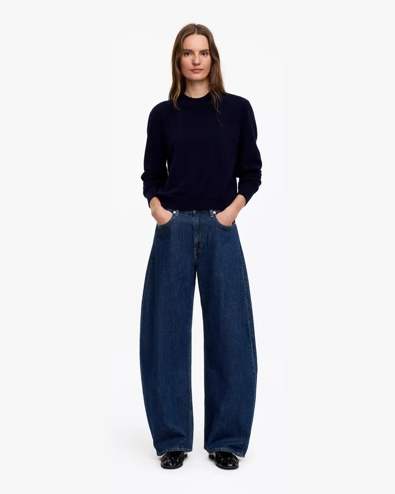 Arket Peony Barrel Jeans -Blau Blau