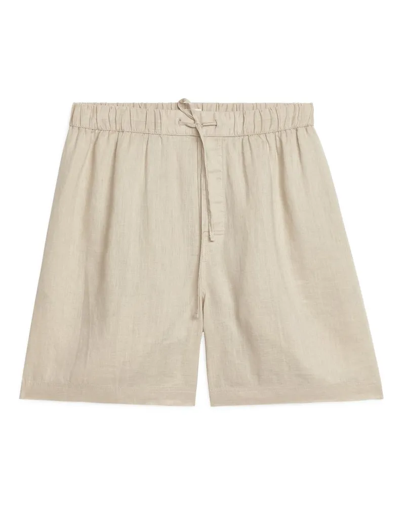Arket Leinen-Shorts -Beige Beige