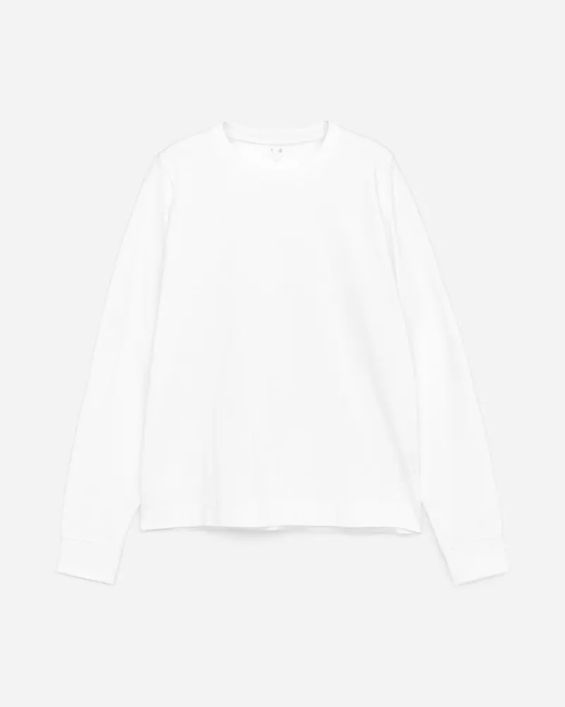 Arket Langarmshirt -Weiß Weiß