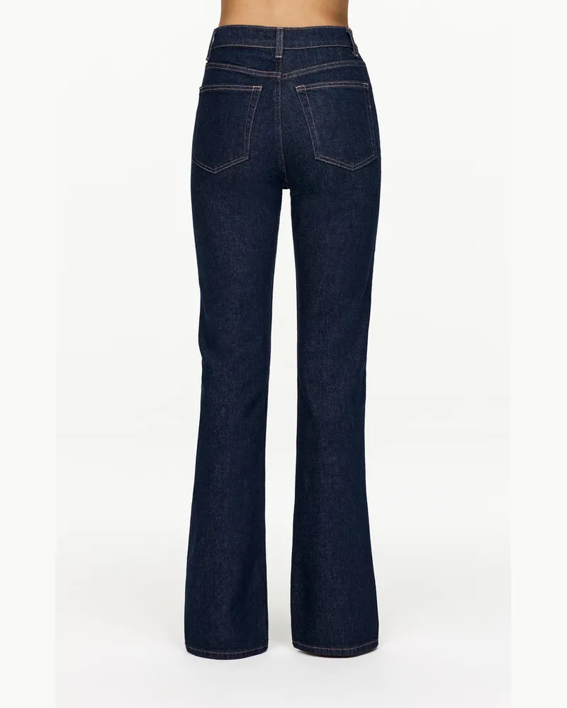 Arket RAIN High Flared Jeans -Blau Blau