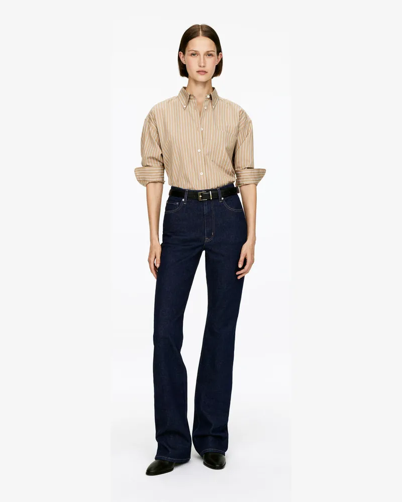 Arket RAIN High Flared Jeans -Blau Blau
