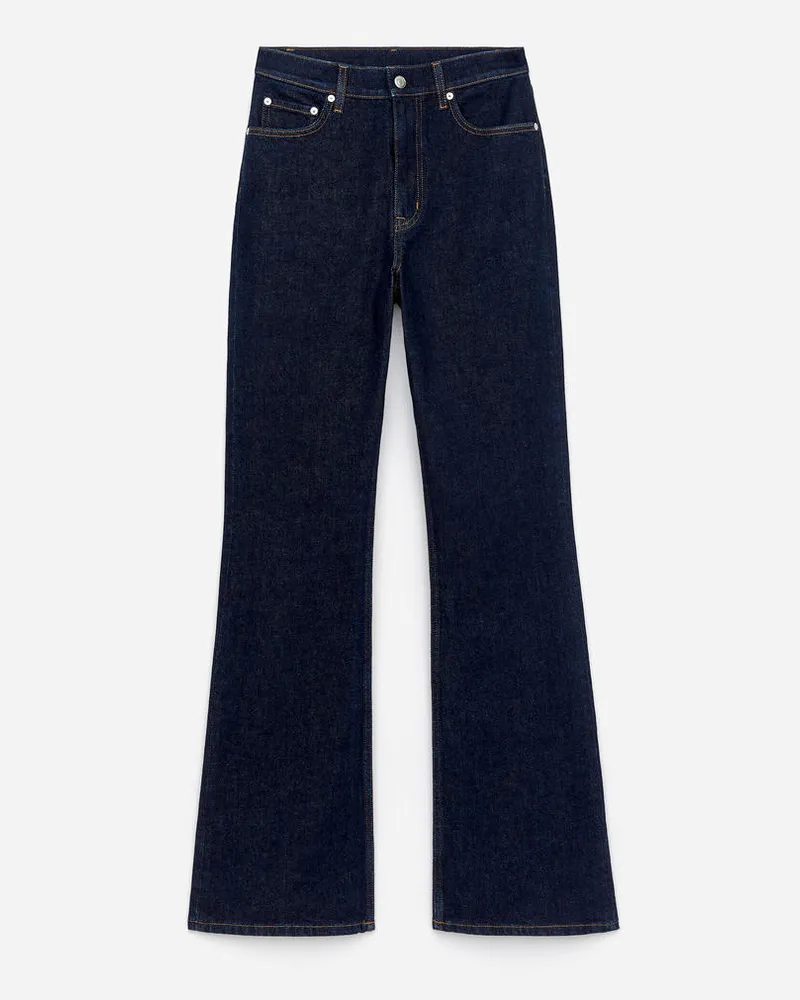 Arket RAIN High Flared Jeans -Blau Blau