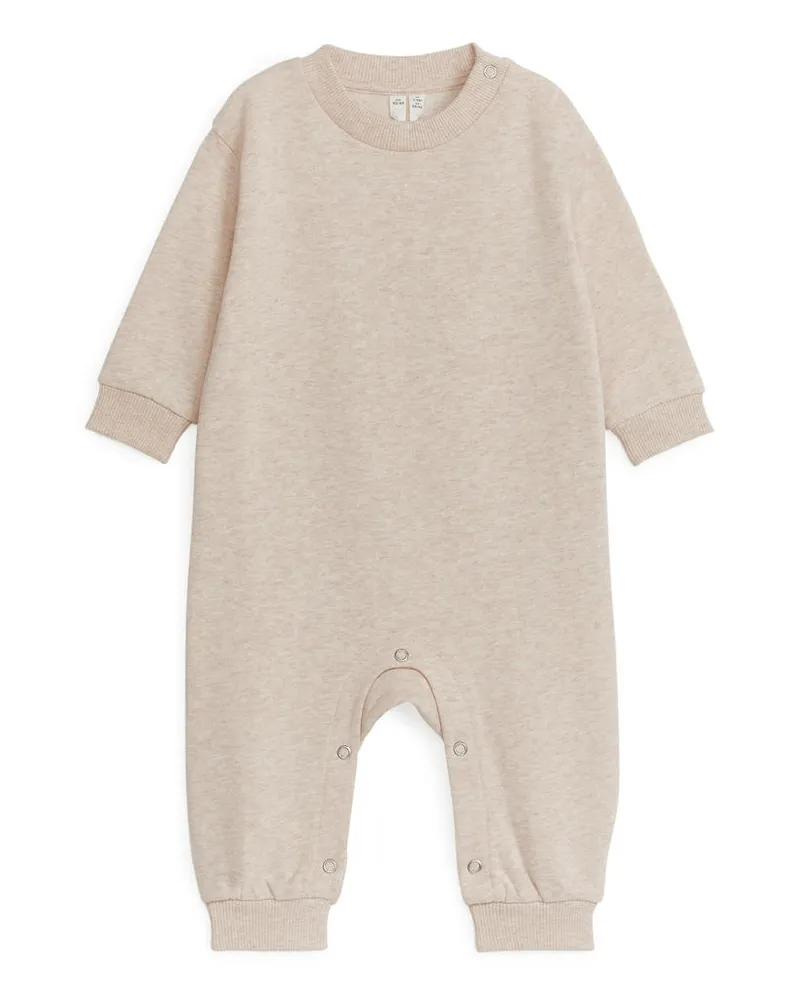 Arket Baumwoll-Overall - Beige Hafer