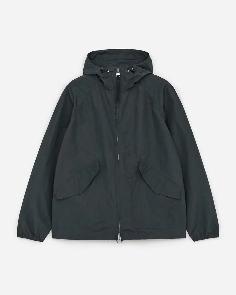 Arket Lockerer Windbreaker - Grau Dunkelgrau