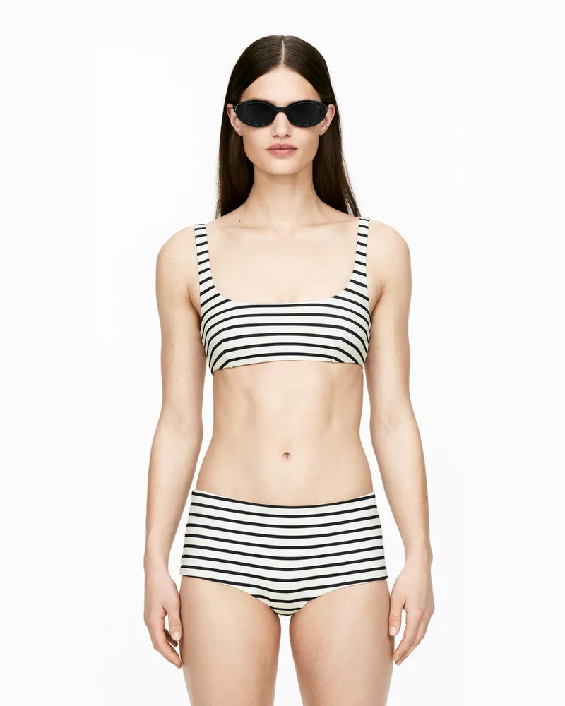 Arket Bikini-Hipster -Schwarz Schwarz