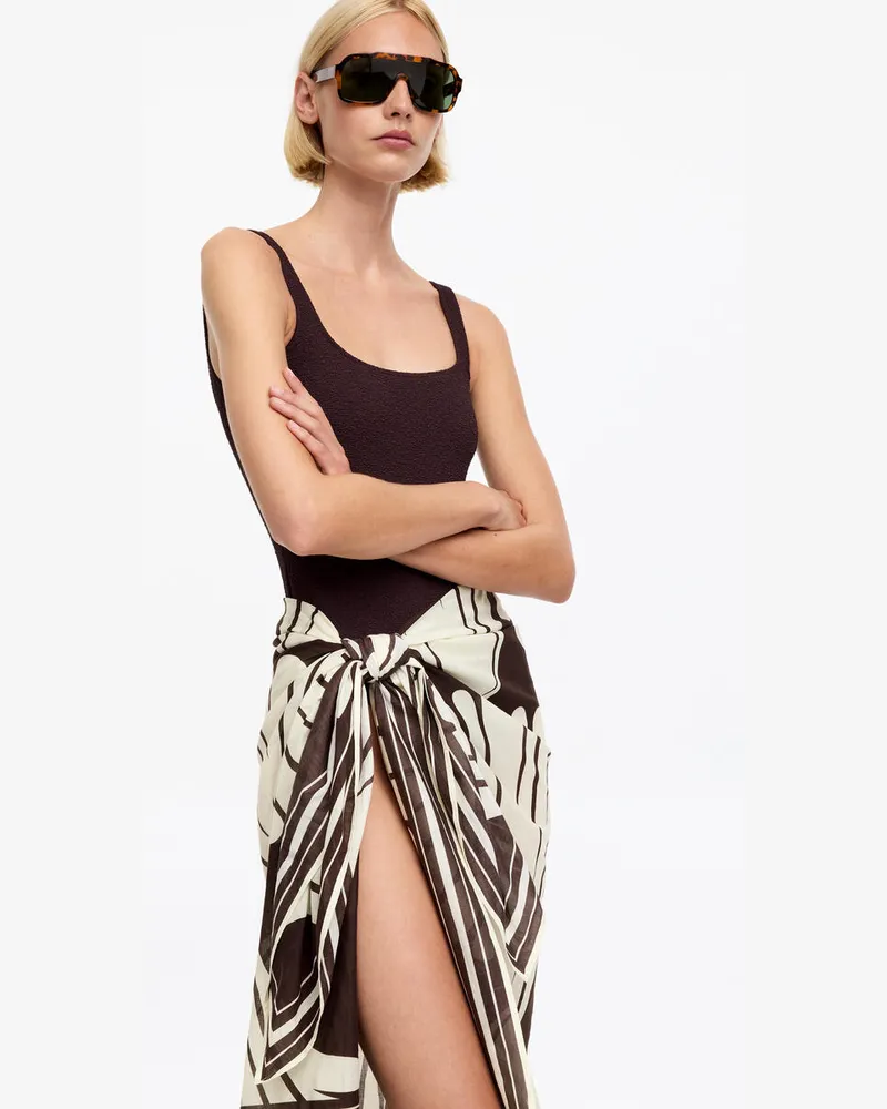 Arket Wickelsarong -Braun Braun