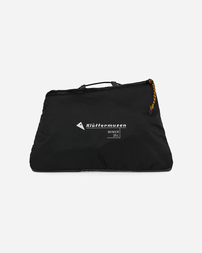 Arket Weekender Mimer Von Klättermusen -Schwarz Schwarz