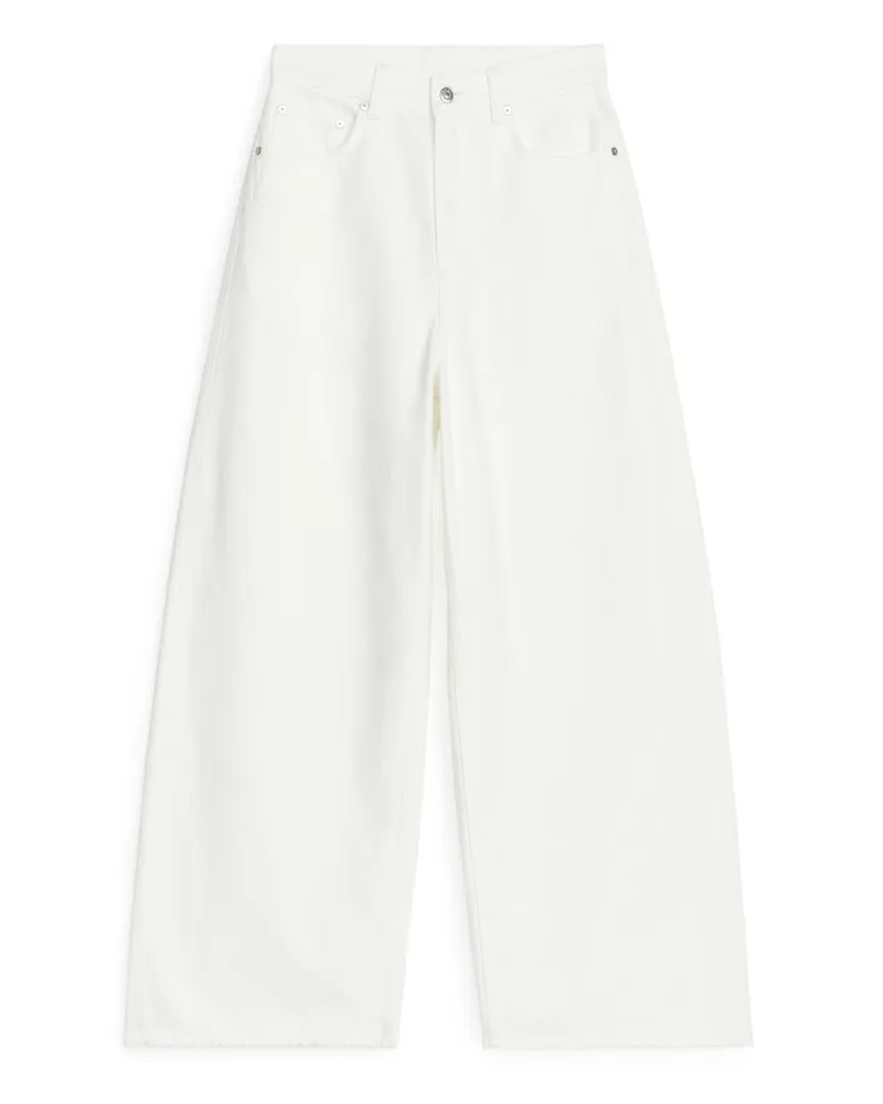 Arket Relaxed Jeans Tulsi - Weiß Weiß