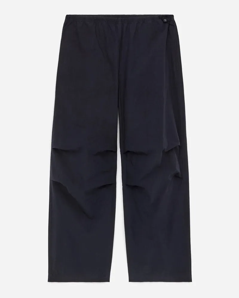 Arket Activewear Baumwollhose - Blau Dunkelblau