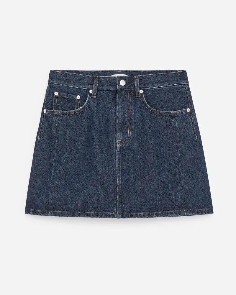 Arket Mini-Jeansrock -Blau Blau